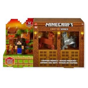 Minecraft Creator Series Cowpoke Buddies Playset New